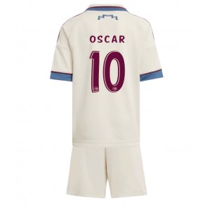Ajax Oscar Gloukh #10 Tredje trøje Børn 2025-26 Kort ærmer (+ korte bukser)